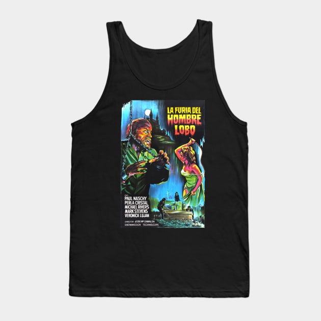 Spanish Wolfman - Halloween Tank Top by Pop Fan Shop